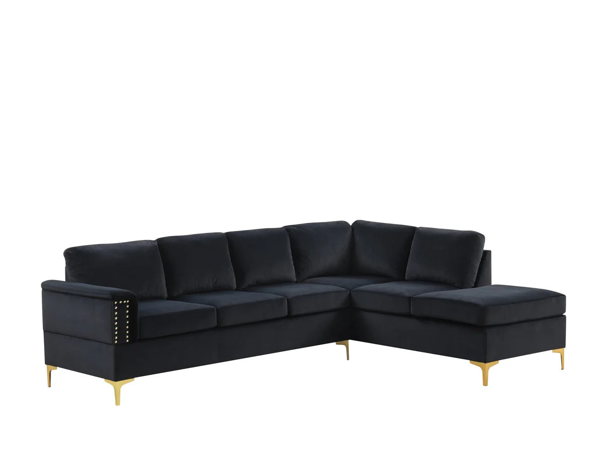 Vogue Velvet Sectional