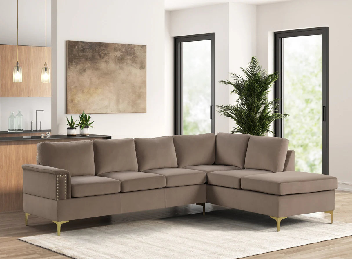 Vogue Velvet Sectional