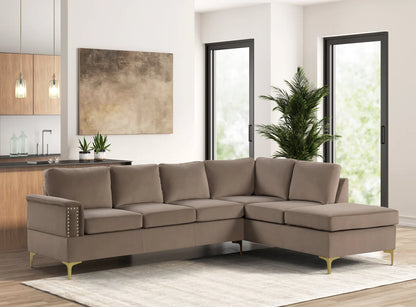 Vogue Velvet Sectional