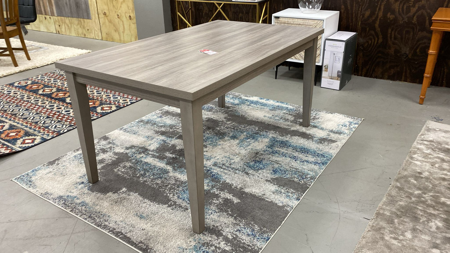 Parellen Gray Dining Table