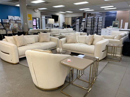 Veronica 94&quot; Wide Convertible Living Room Set