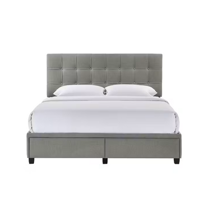 Hacienda Gray Queen Storage Bed