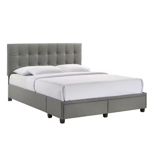 Hacienda Gray Queen Storage Bed