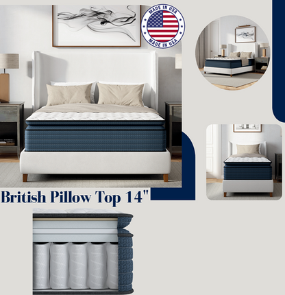 SPB14 14" Pillowtop Mattress