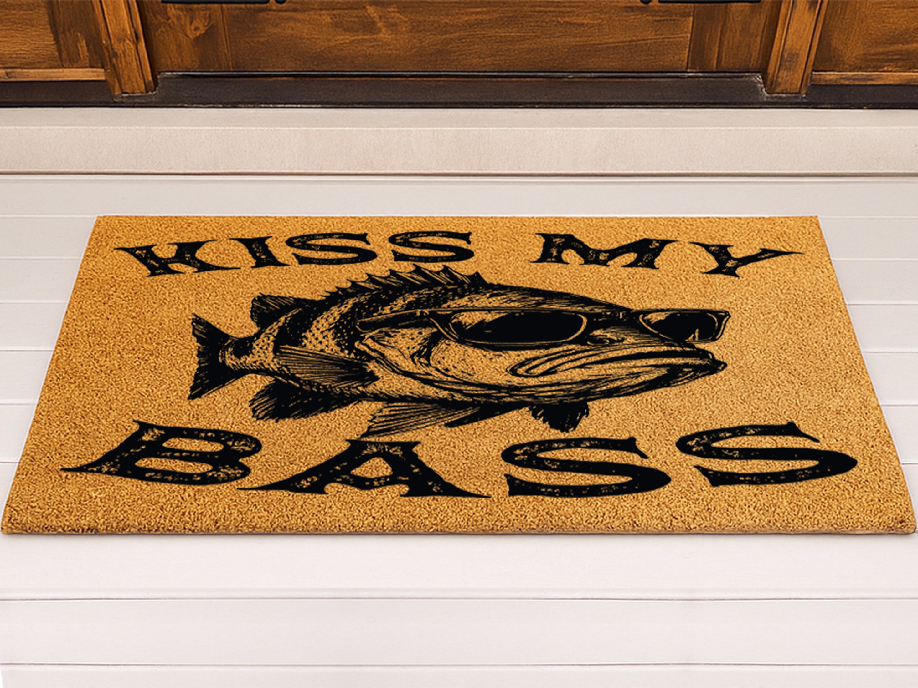 Fisherman Dad Lake House Doormat