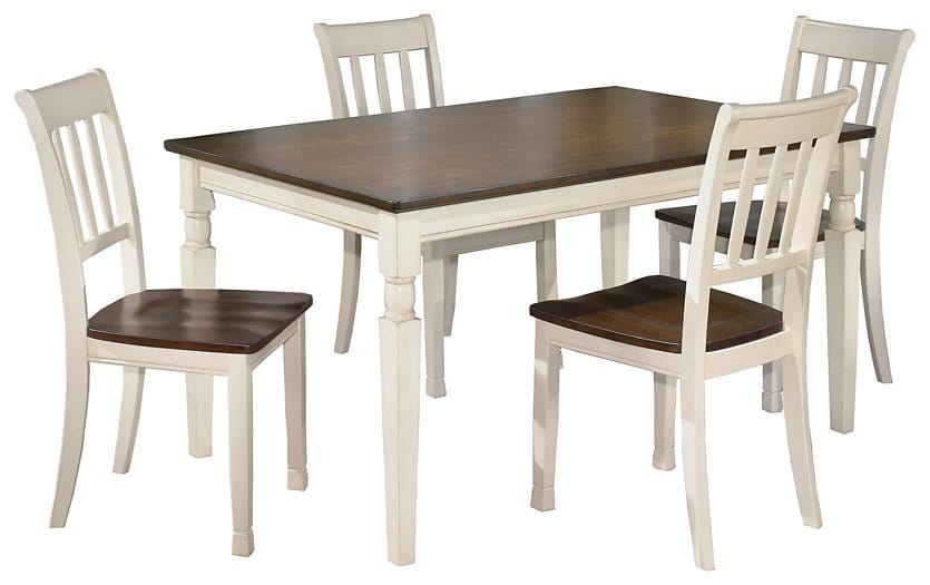 Whitesburg Rectangular Dining Set &amp; 6 Chairs - Decohub Home