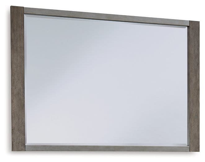 Anibecca Weathered Gray Bedroom Mirror (Mirror Only)