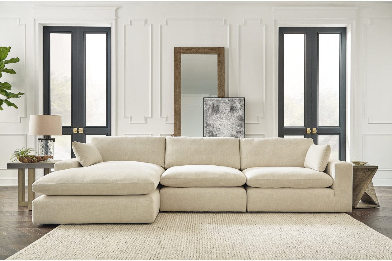ashley-furniture-sectional-elyza-linen-raf-sofa-chaise