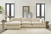 ashley-furniture-sectional-elyza-linen-raf-sofa-chaise