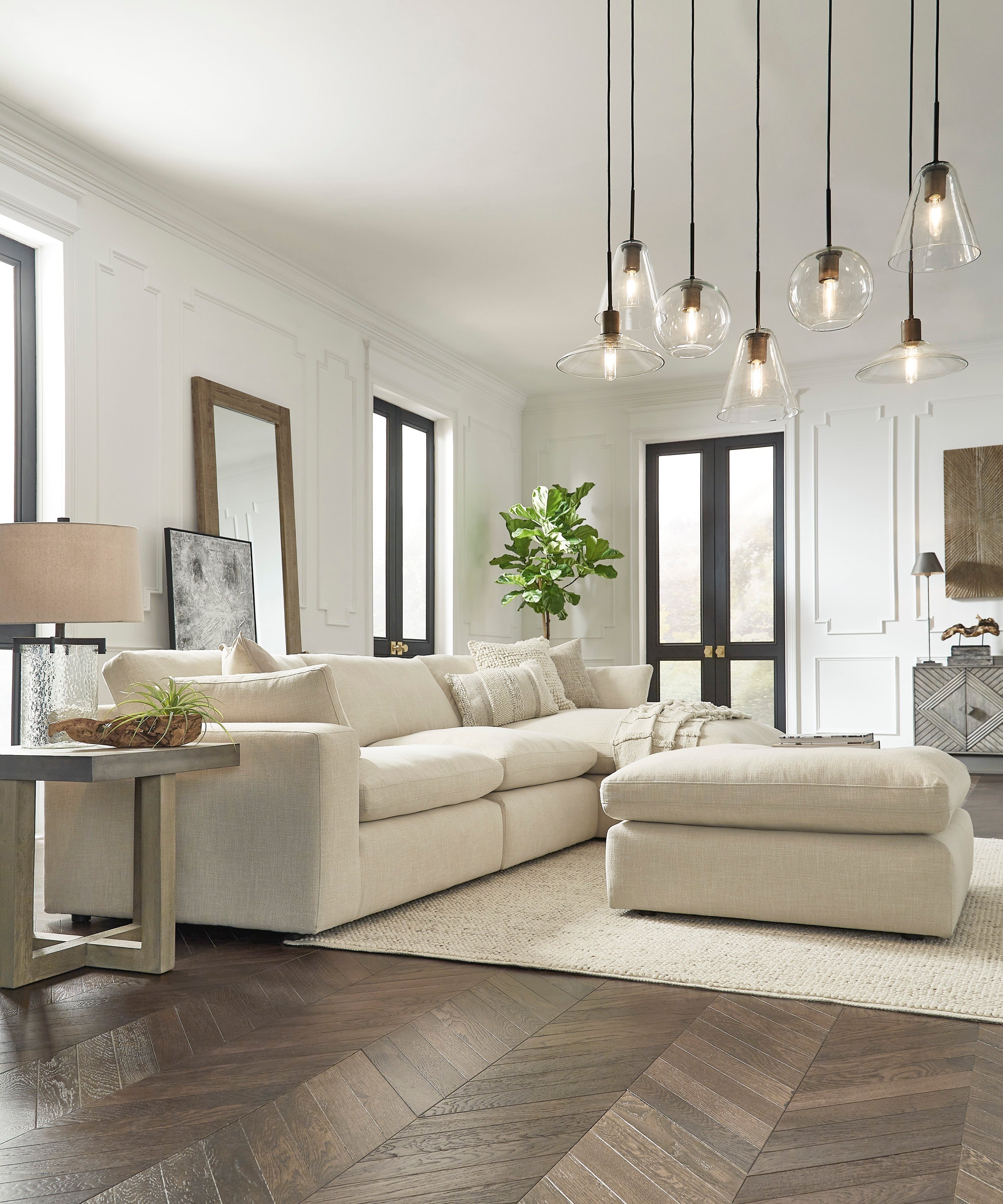 ashley-furniture-sectional-elyza-linen-sofa-chaise