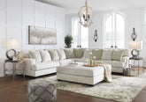 Rawcliffe 3-Piece Sectional With Ottoman - Decohub Home