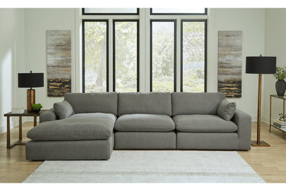 Elyza RAF Sofa with Chaise Sectional