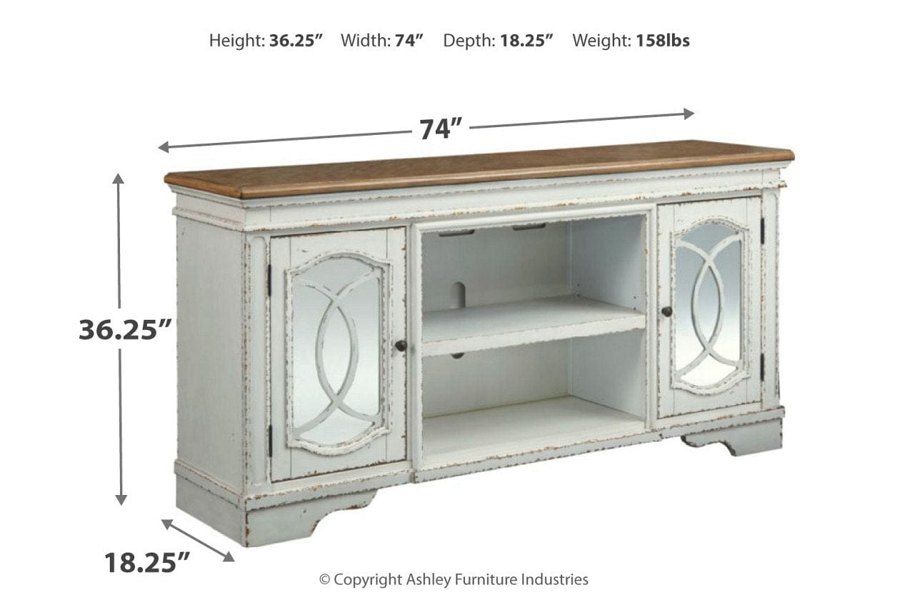 Realyn 74&quot; TV Stand - Decohub Home
