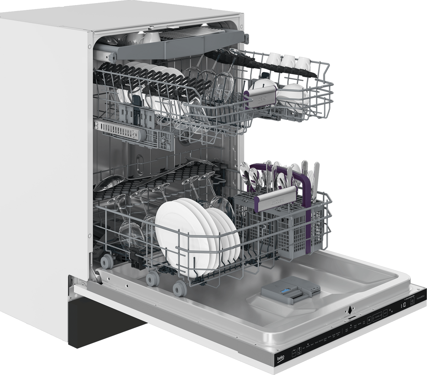 Tall Tub Dishwasher with (16 place settings, 39.0)