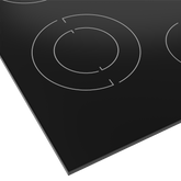 Beko 30" Black Glass Built In Electric Cooktop - Decohub Home