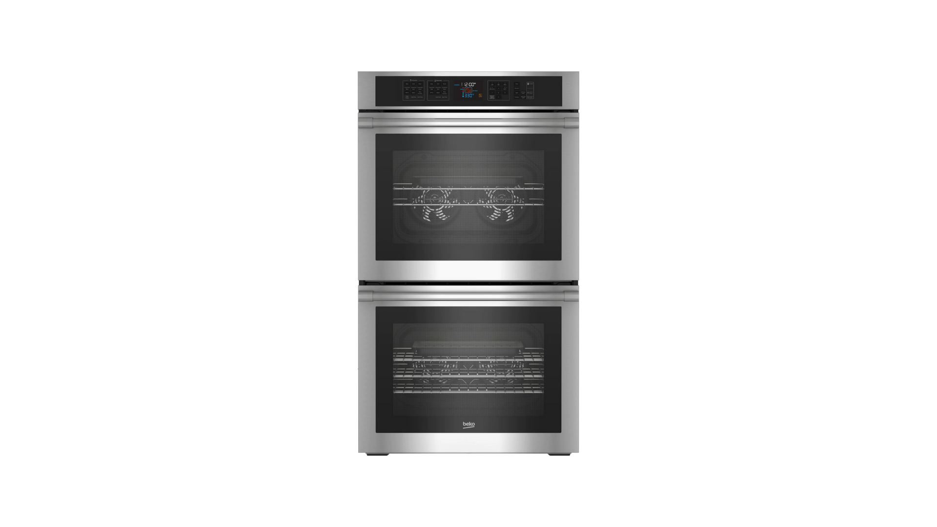 Beko 30&quot; Stainless Steel Double Wall Oven - Decohub Home