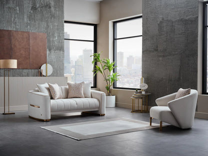 Veronica 94&quot; Wide Convertible Living Room Set