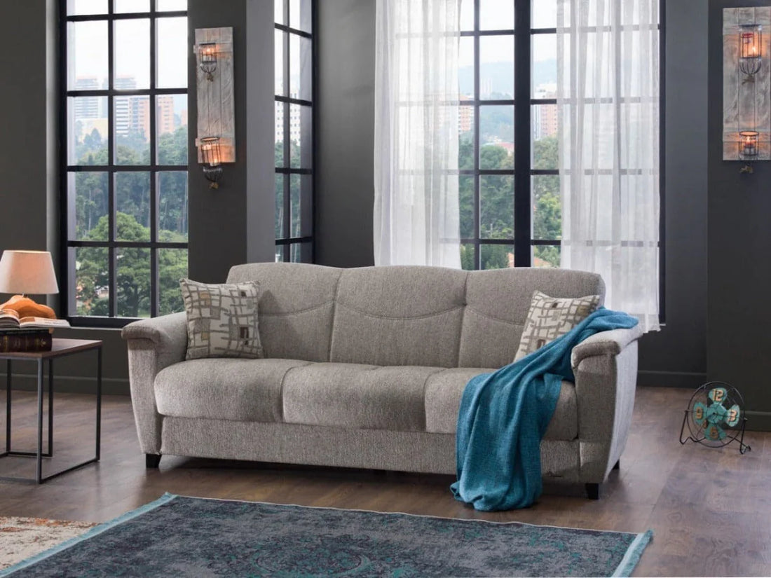 Aspen Aristo Light Brown Sleeper Sofa