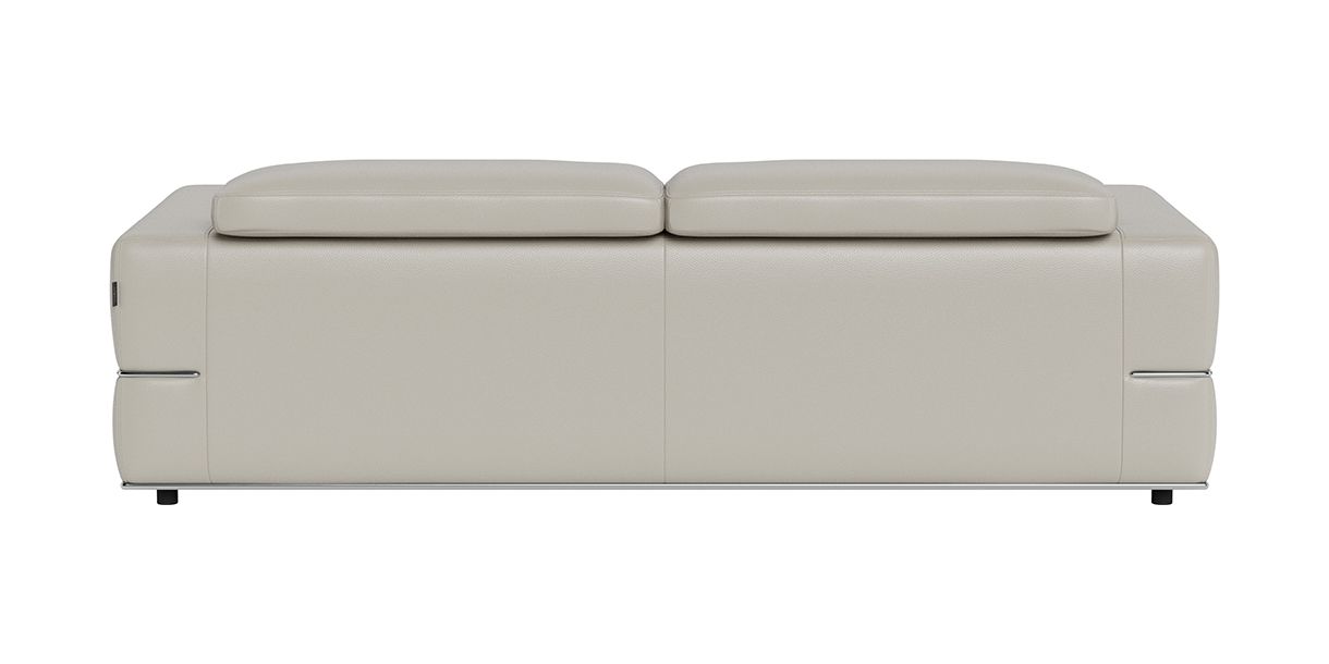 Bergamo 2 Seater Sofa Bed Light Gray