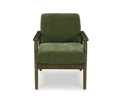 Bixler Olive Showood Accent Chair