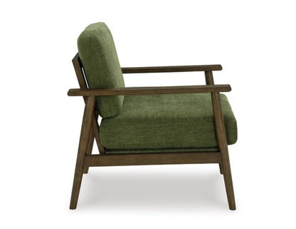 Bixler Olive Showood Accent Chair