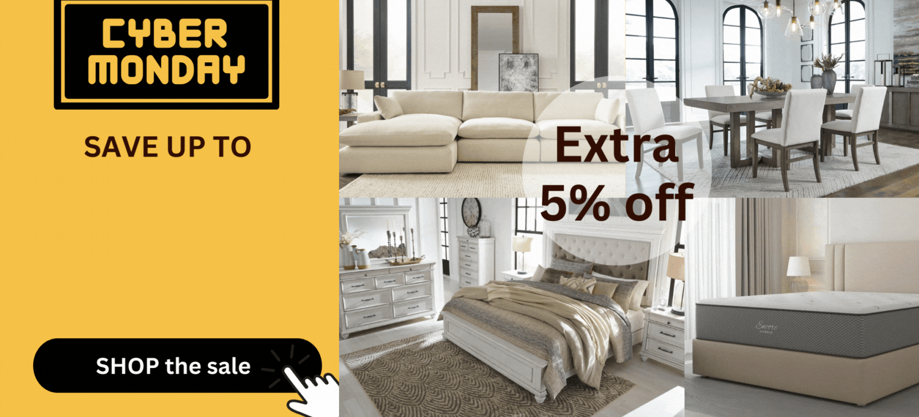 cyber monday furniture deals. best price guarantee.extra 5% off