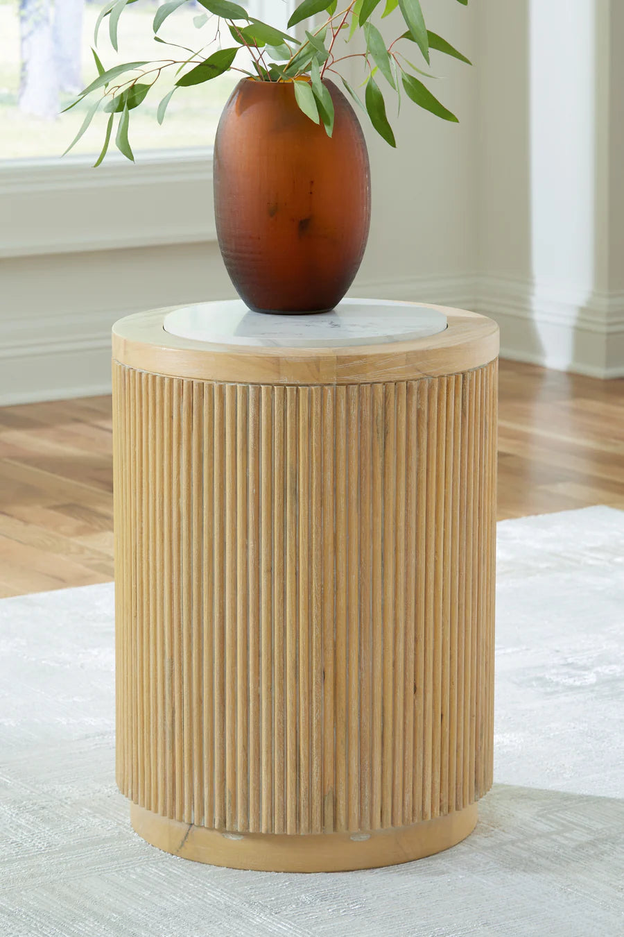 Camdill Light Brown End Table