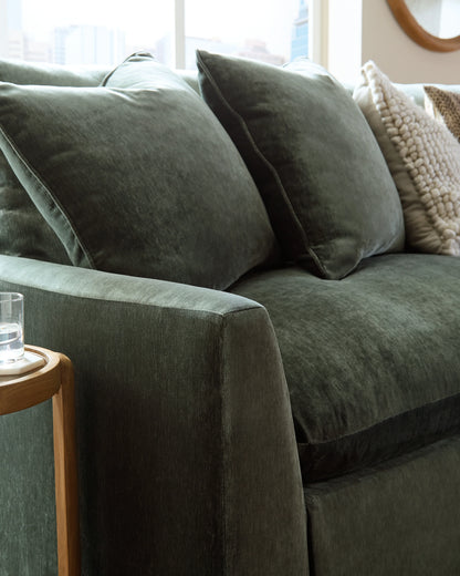 Carriage View Jade Sectional 3-Piece