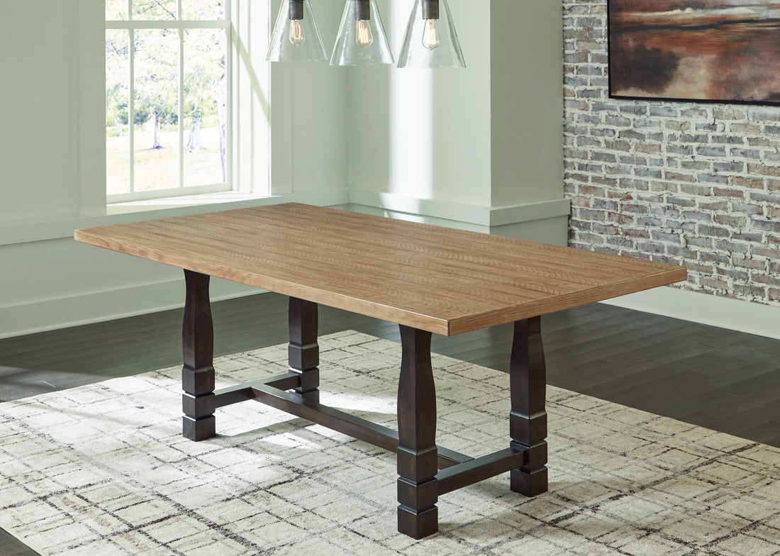 Charterton Brown Dining Table