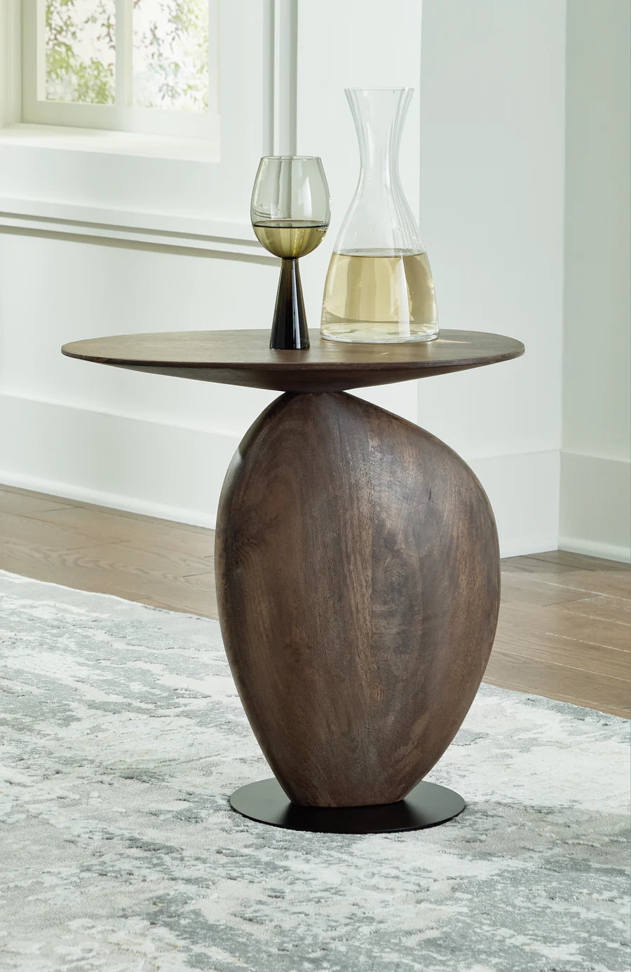 Cormmet Brown Accent Table