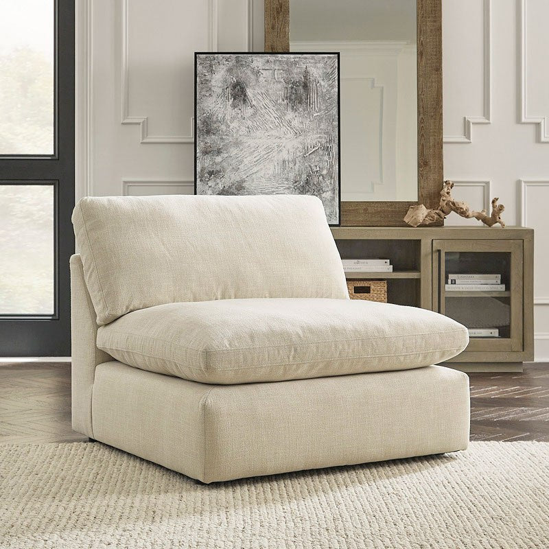 Elyza Linen Armless Chair