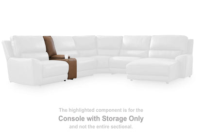DeepWakes Caramel Modular Power Reclining Sectional