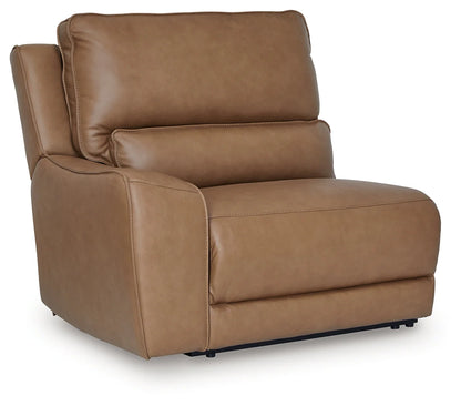 DeepWakes Caramel Modular Power Reclining Sectional