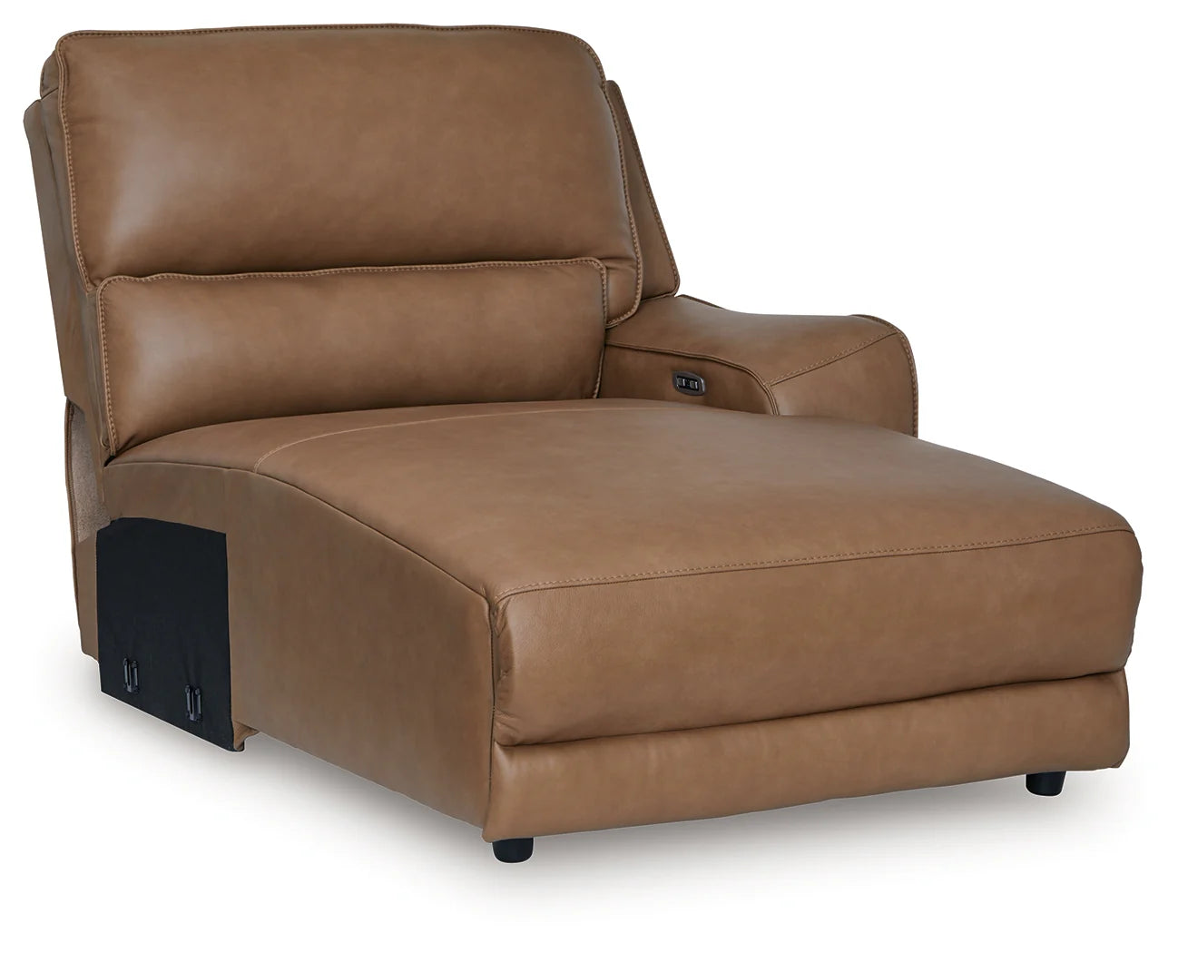 DeepWakes Caramel Modular Power Reclining Sectional