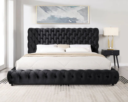 Dream Black Queen Platform Bed