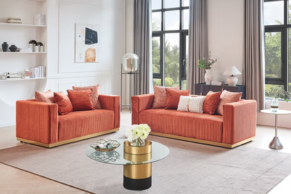 Alisha Sofa and Loveseat