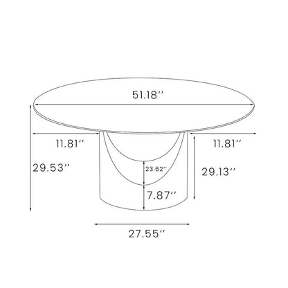 Smile 51&quot; Dining Table