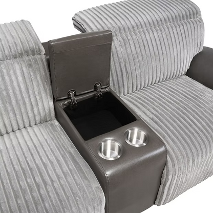 Conjunto de sofá reclinable Dallas Camel