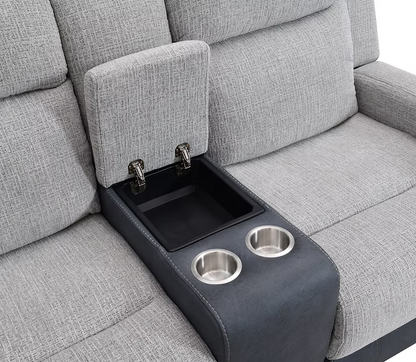 Conjunto de sofá reclinable Dallas Camel