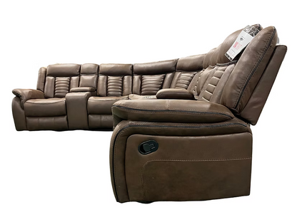 Conjunto de sofá reclinable Dallas Camel