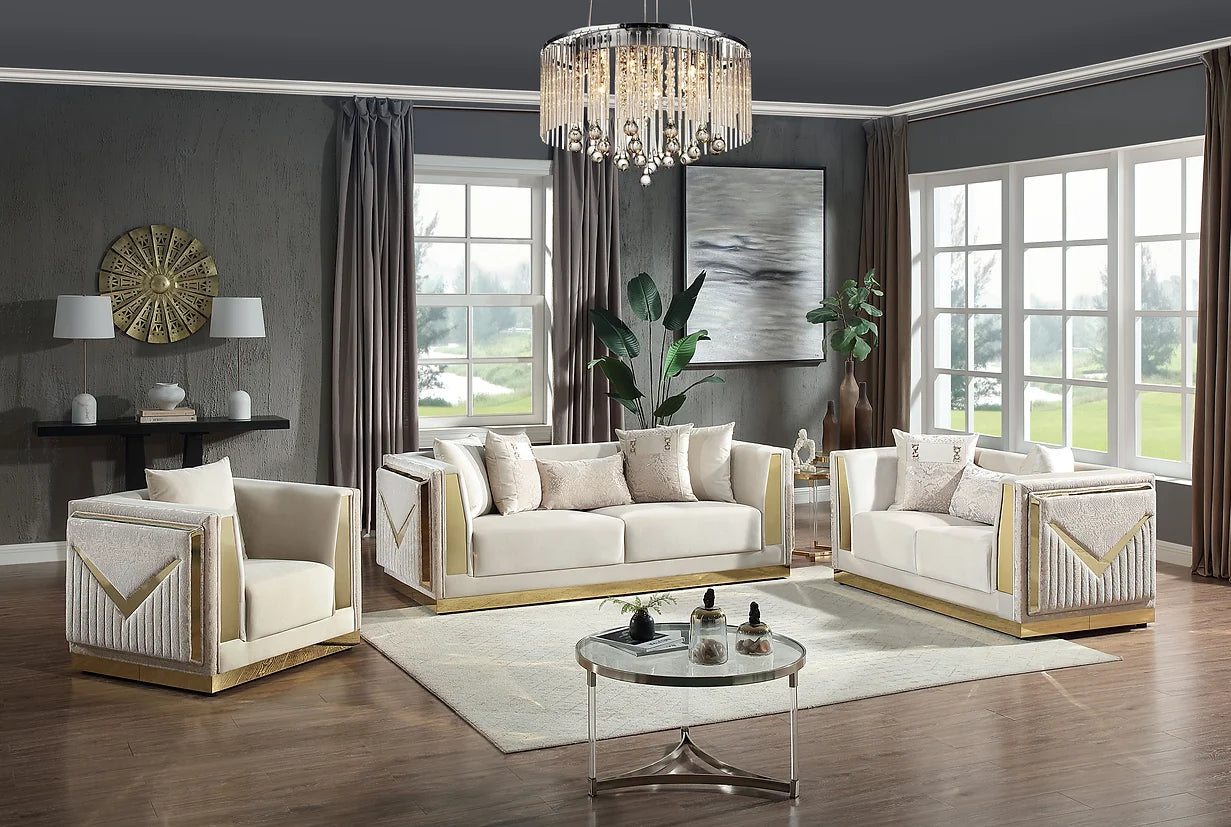 Monoca Sofa and Loveseat