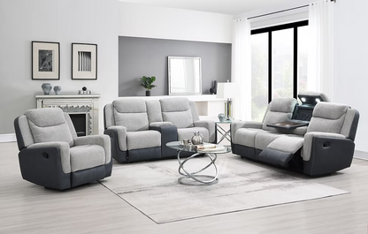 Conjunto de sofá reclinable Dallas Camel