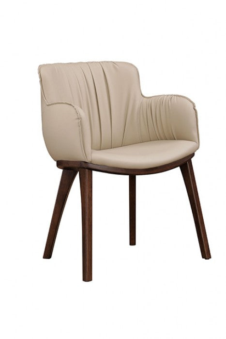 Hadsten Walnut 5 Pieces Dining Table Set