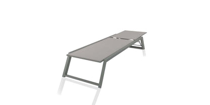 Isa Outdoor Lounger Gray