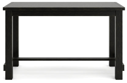 Jeanette Black Counter Height Dining Table