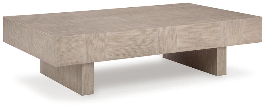 Jorlaina Light Grayish Brown Coffee Table