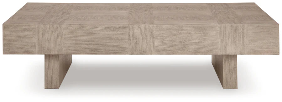 Jorlaina Light Grayish Brown Coffee Table