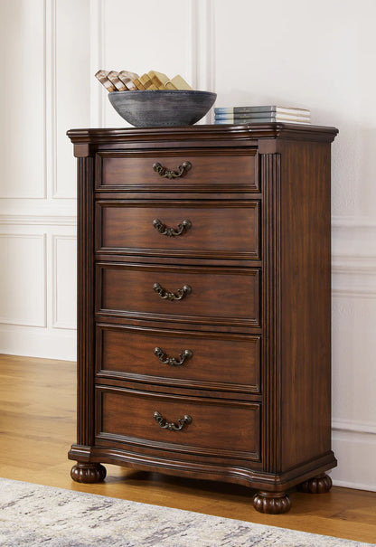 Lavinton Brown Poster Bedroom Set