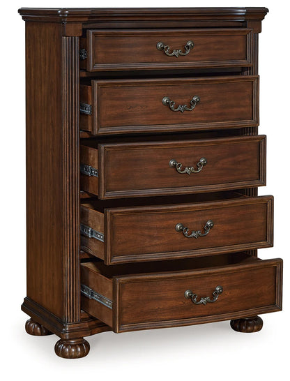 Lavinton Brown Poster Bedroom Set