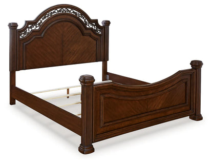 Lavinton Brown Poster Bedroom Set